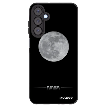 Picasee silikonový černý obal pro Samsung Galaxy A25 A256B 5G - Moon Minimal