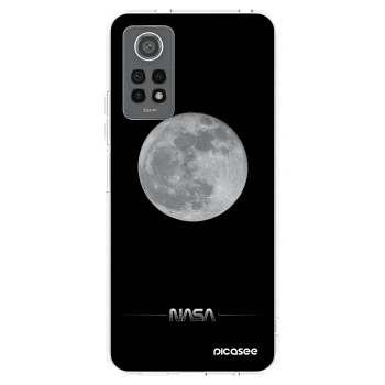 Picasee silikonový průhledný obal pro Xiaomi Redmi Note 12 Pro 4G - Moon Minimal