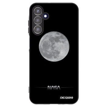 Picasee silikonový černý obal pro Samsung Galaxy A15 A155F 4G - Moon Minimal