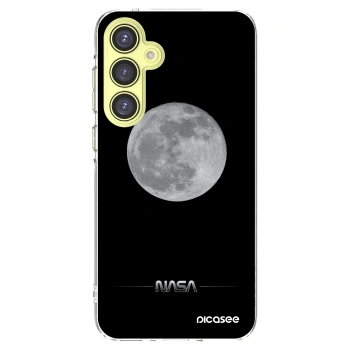 Picasee silikonový průhledný obal pro Samsung Galaxy A35 5G A356B - Moon Minimal