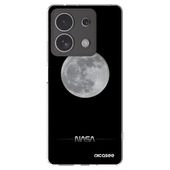 Picasee silikonový průhledný obal pro Xiaomi Redmi Note 13 4G - Moon Minimal