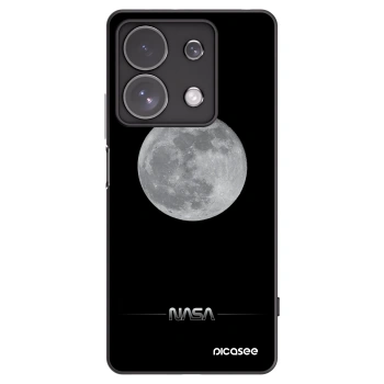 Picasee silikonový černý obal pro Xiaomi Redmi Note 13 Pro 4G - Moon Minimal