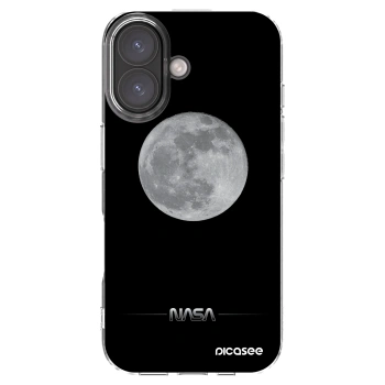 Picasee silikonový průhledný obal pro Apple iPhone 16 - Moon Minimal