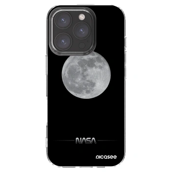 Picasee silikonový průhledný obal pro Apple iPhone 16 Pro - Moon Minimal