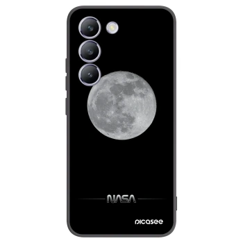 Picasee silikonový černý obal pro Vivo V40 SE 5G - Moon Minimal