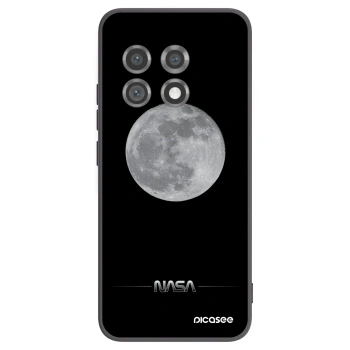Picasee silikonový černý obal pro OnePlus 11 5G - Moon Minimal