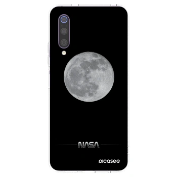 Picasee silikonový průhledný obal pro Xiaomi Mi 9 - Moon Minimal