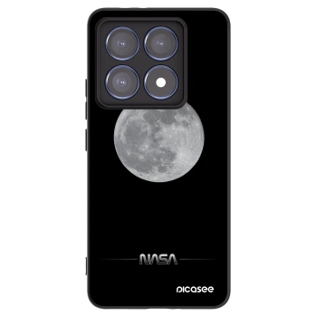Picasee silikonový černý obal pro Xiaomi 14T Pro - Moon Minimal