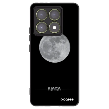 Picasee silikonový černý obal pro Xiaomi 14T - Moon Minimal