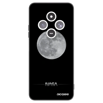 Picasee silikonový černý obal pro Xiaomi Redmi 14C - Moon Minimal