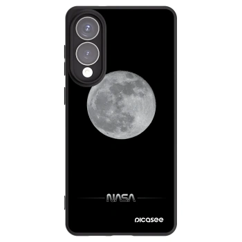 Picasee silikonový černý obal pro Samsung Galaxy S25 Edge 5G - Moon Minimal