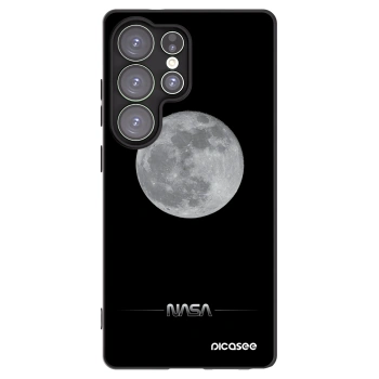 Picasee silikonový černý obal pro Samsung Galaxy S25 Ultra 5G - Moon Minimal