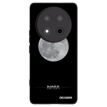 Picasee silikonový černý obal pro Honor Magic7 Lite 5G - Moon Minimal