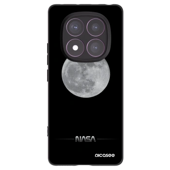 Picasee silikonový černý obal pro Xiaomi Redmi Note 14 Pro 4G - Moon Minimal