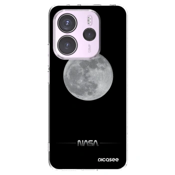 Picasee silikonový průhledný obal pro Xiaomi Redmi Note 14 4G - Moon Minimal