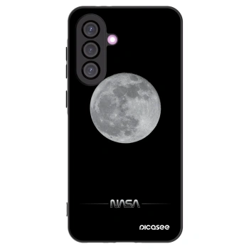 Picasee silikonový černý obal pro Samsung Galaxy A56 5G A566B - Moon Minimal