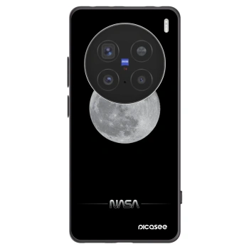 Picasee silikonový černý obal pro Vivo X200 Pro - Moon Minimal