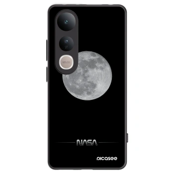 Picasee silikonový černý obal pro Vivo V50 Lite 5G - Moon Minimal