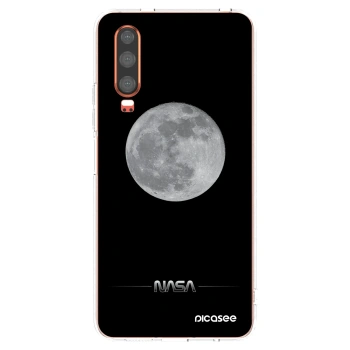 Picasee silikonový průhledný obal pro Huawei P30 - Moon Minimal