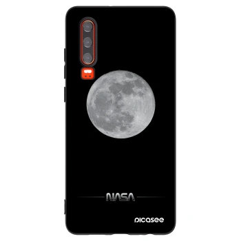 Picasee silikonový černý obal pro Huawei P30 - Moon Minimal