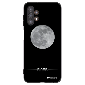 Picasee silikonový černý obal pro Samsung Galaxy A13 5G - Moon Minimal