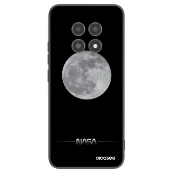 Picasee silikonový černý obal pro Realme 12X - Moon Minimal
