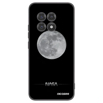 Picasee silikonový černý obal pro OnePlus 13R 5G - Moon Minimal