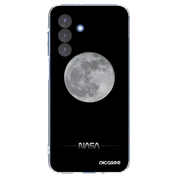 Picasee silikonový průhledný obal pro Samsung Galaxy A17 5G - Moon Minimal