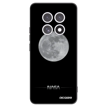 Picasee silikonový černý obal pro Xiaomi Redmi Note 15 - Moon Minimal