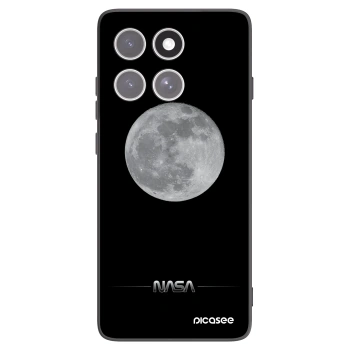 Picasee silikonový černý obal pro Motorola Edge 60 Fusion - Moon Minimal