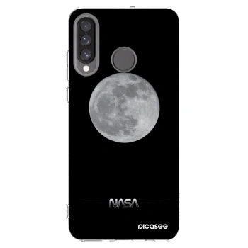 Picasee silikonový průhledný obal pro Huawei P30 Lite - Moon Minimal