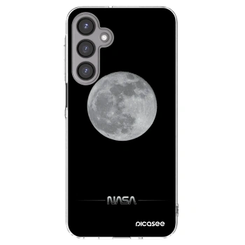 Picasee silikonový průhledný obal pro Samsung Galaxy A16 4G - Moon Minimal