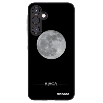 Picasee silikonový černý obal pro Samsung Galaxy A16 4G - Moon Minimal