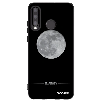Picasee silikonový černý obal pro Huawei P30 Lite - Moon Minimal