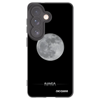 Picasee silikonový černý obal pro Samsung Galaxy S26 - Moon Minimal
