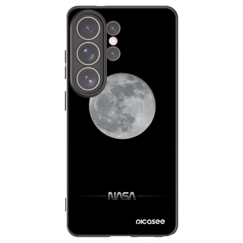 Picasee silikonový černý obal pro Samsung Galaxy S26 Ultra - Moon Minimal