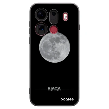 Picasee silikonový černý obal pro OPPO Find X9 Pro - Moon Minimal