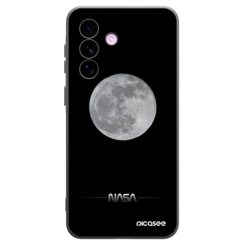 Picasee silikonový černý obal pro Samsung Galaxy A57 5G - Moon Minimal