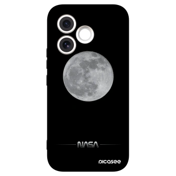 Picasee silikonový černý obal pro Honor 600 Lite - Moon Minimal