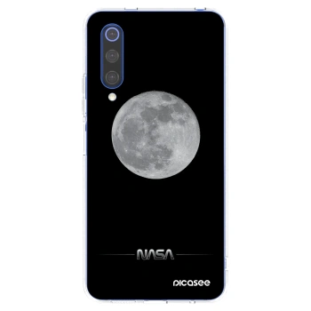 Picasee silikonový průhledný obal pro Xiaomi Mi 9 SE - Moon Minimal