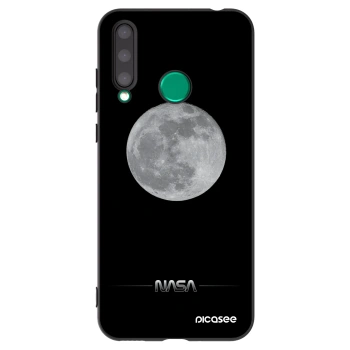 Picasee silikonový černý obal pro Honor 20 Lite - Moon Minimal