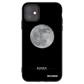 Picasee silikonový černý obal pro Apple iPhone 11 - Moon Minimal