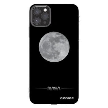 Picasee silikonový průhledný obal pro Apple iPhone 11 Pro Max - Moon Minimal