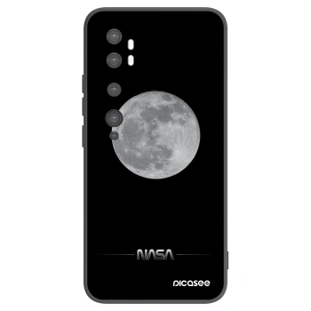 Picasee silikonový černý obal pro Xiaomi Mi Note 10 (Pro) - Moon Minimal