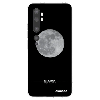 Picasee silikonový průhledný obal pro Xiaomi Mi Note 10 (Pro) - Moon Minimal