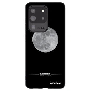 Picasee silikonový černý obal pro Samsung Galaxy S20 Ultra 5G G988F - Moon Minimal