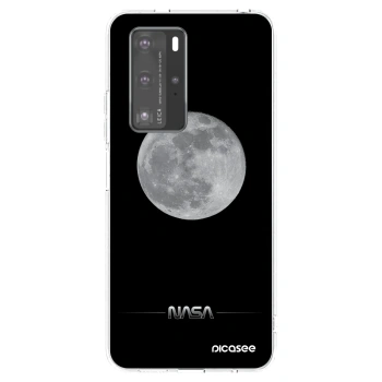 Picasee silikonový průhledný obal pro Huawei P40 Pro - Moon Minimal