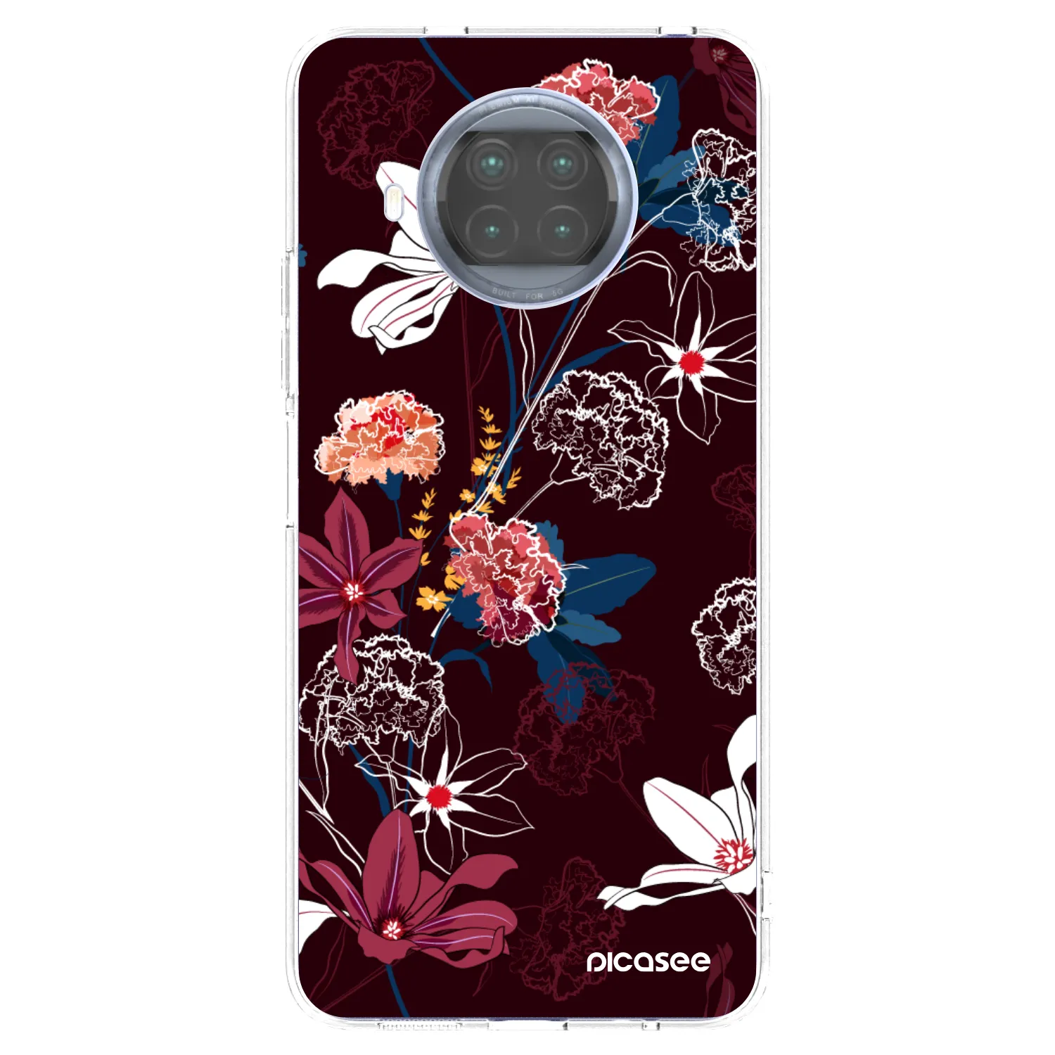 Picasee silikonový průhledný obal pro Xiaomi Mi 10T Lite - Dark Meadow