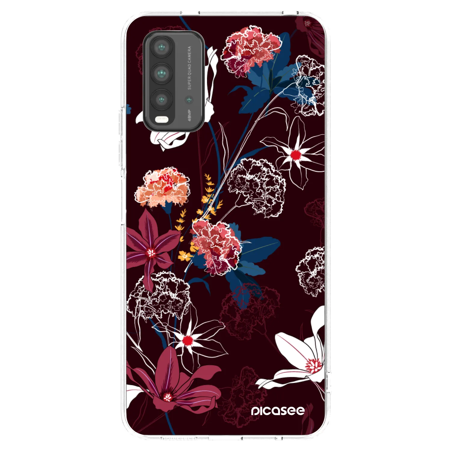 Picasee silikonový černý obal pro Xiaomi Redmi 9T - Dark Meadow