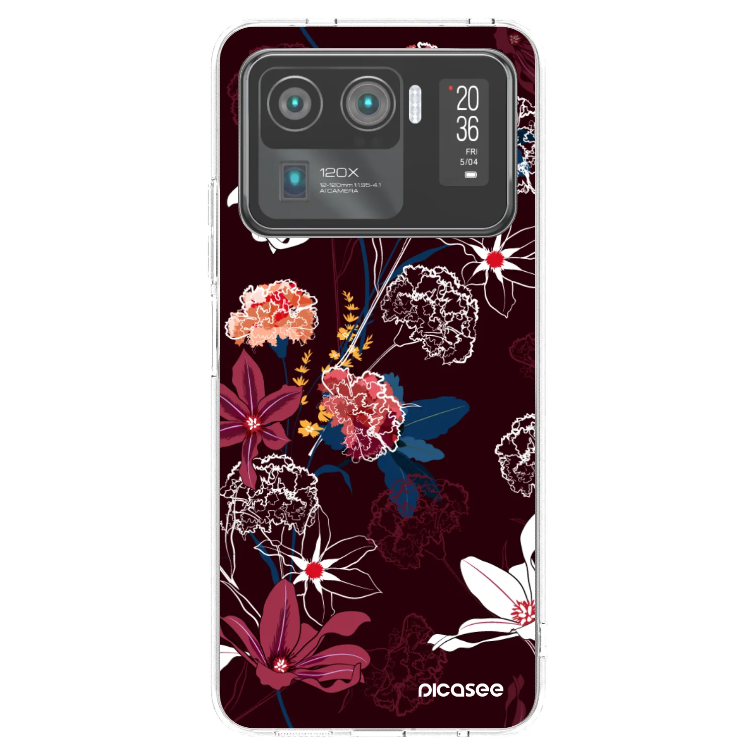 Picasee silikonový průhledný obal pro Xiaomi Mi 11 Ultra - Dark Meadow